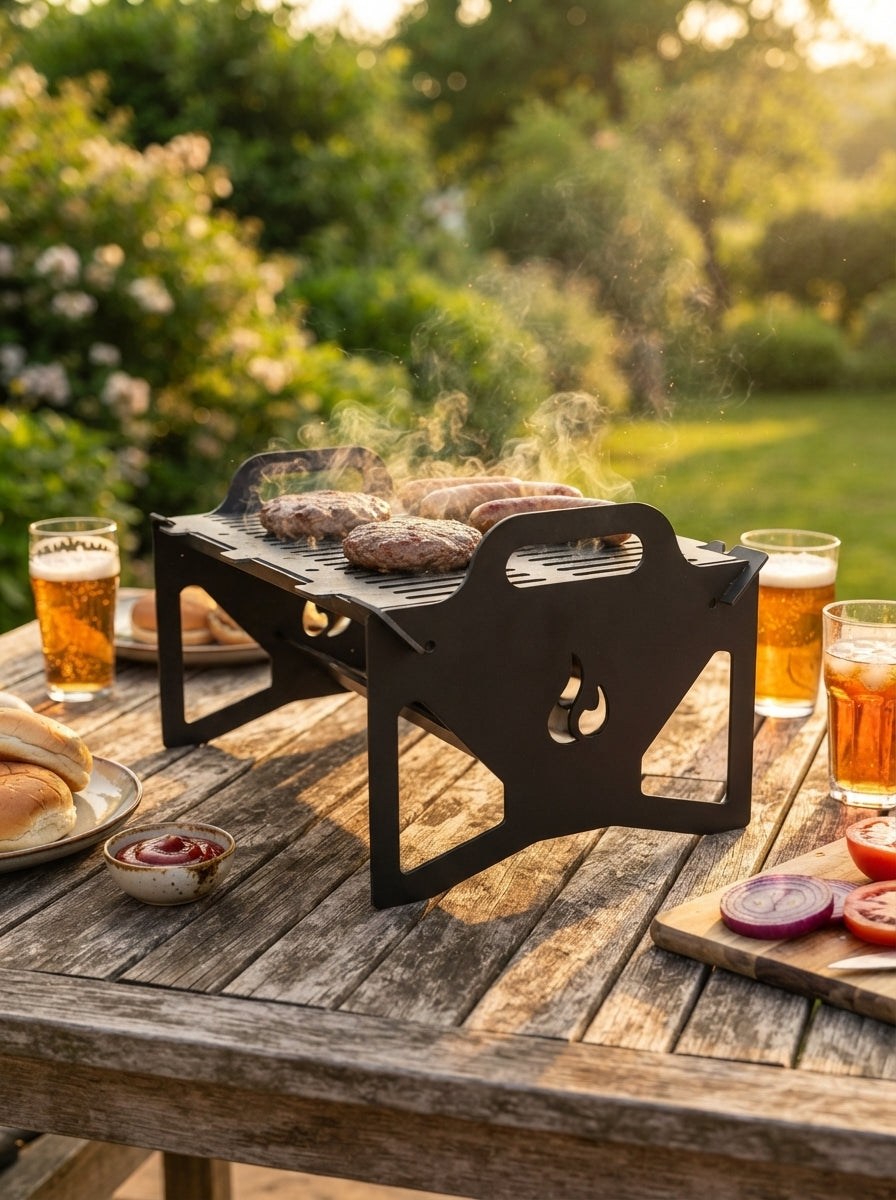 Asador Hierro Portable